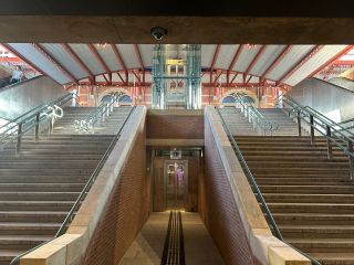 Trappen reizigerspassage